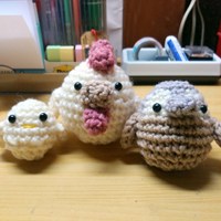 あみぐるみ、鳥